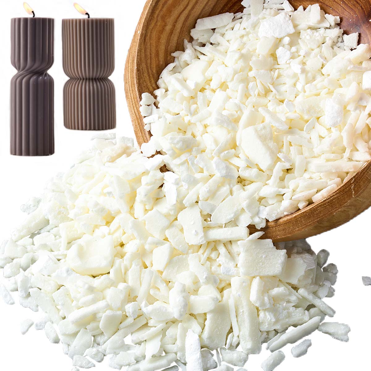 1-punktowy czysty biały wosk s – Candle Making Course recenzja i cena